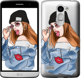 

Чехол Девушка v3 для LG X190 842943