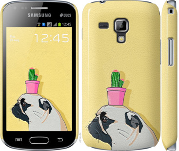 

Чохол Мопс з кактусом на Samsung Galaxy S Duos s7562 795349