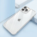 Фото TPU+PC чехол Chrome Buttons для Apple iPhone 13 Pro (6.1") (Белый) на vchehle.ua