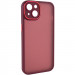 TPU+PC чехол Accent для Apple iPhone 13 (6.1") (Magenta)