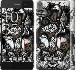 Чохол Тату Вікінг на Sony Xperia E5 F3311