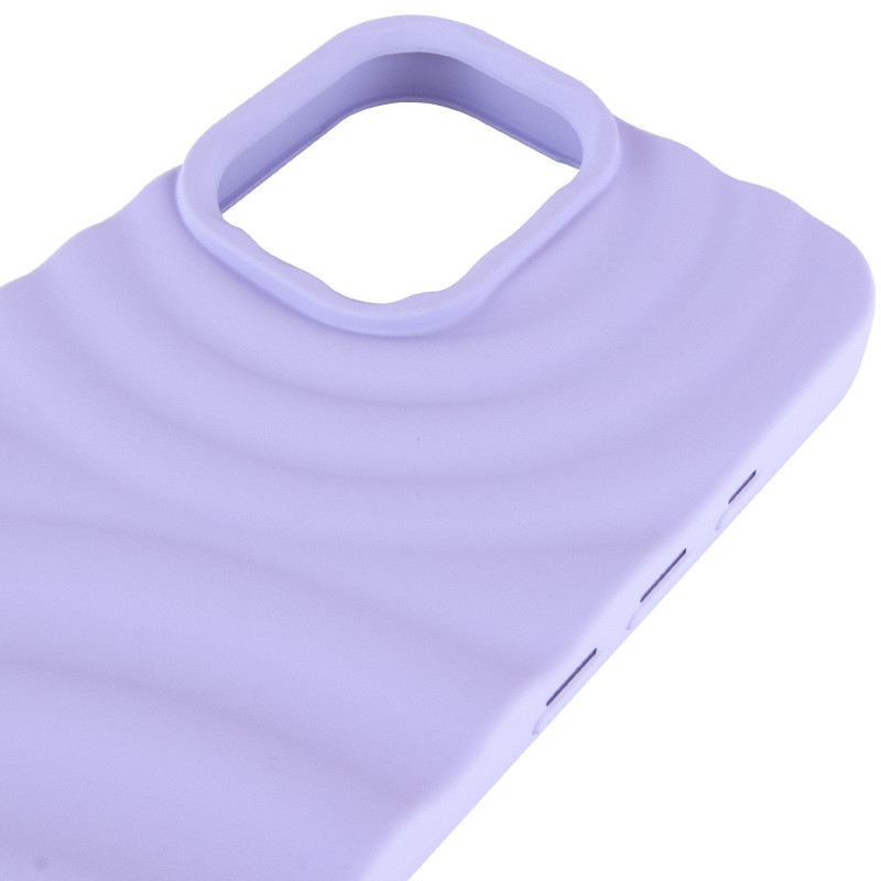 Чохол TPU MonoWave на Apple iPhone 16 (6.1") (Light Blue) в магазині vchehle.ua
