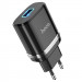 СЗУ Hoco N1 Ardent 1USB-A (Black)