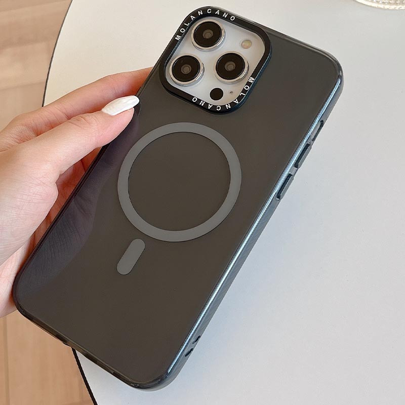 Фото TPU чехол Molan Cano Magnetic Jelly для Apple iPhone 14 Pro Max (6.7") (Black) на vchehle.ua