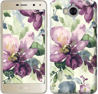 

Чехол Цветы акварелью для Huawei Y5 2017 631994