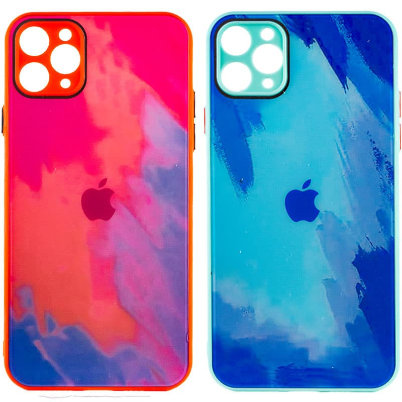 Чехол TPU+Glass Impasto abstract для Apple iPhone 11 Pro Max (6.5")