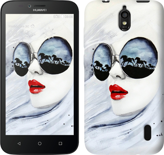 

Чохол Дівчина аквареллю на Huawei Ascend Y3C 90002