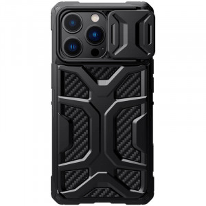 TPU+PC чехол Nillkin CamShield Adventurer (шторка на камеру) для Apple iPhone 13 Pro Max (6.7")