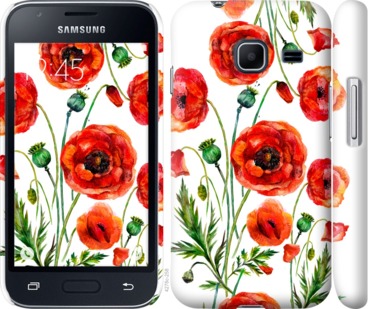 

Чохол Намальовані маки на Samsung Galaxy J1 Mini J105H 743849