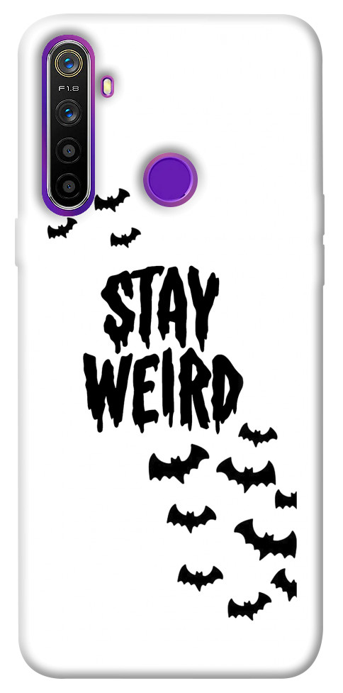 Чехол Stay Weird для Realme 5