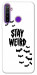 Чехол Stay Weird для Realme 5