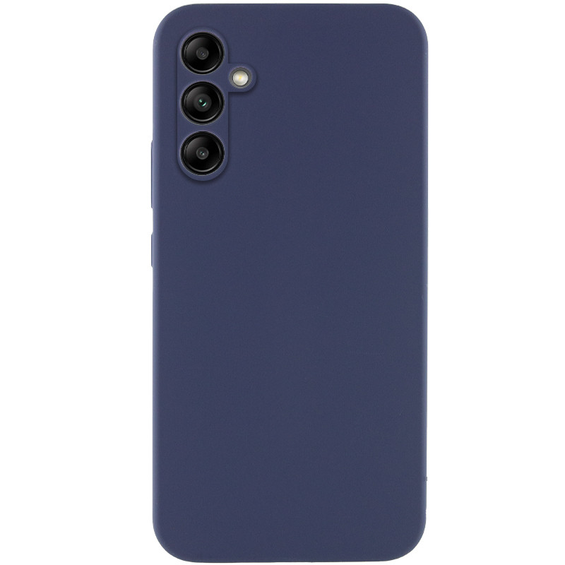 Чохол Silicone Cover Lakshmi Full Camera (AAA) на Samsung Galaxy A54 5G (Темно-синій / Midnight blue)