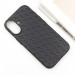 Фото Чехол TPU Weaving для Apple iPhone 16 (6.1") (Black) на vchehle.ua