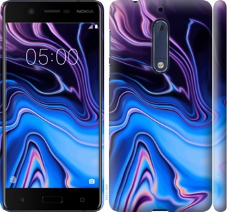 

Чехол Узор воды для Nokia 5 752833
