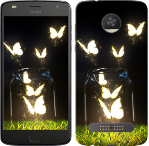 Чехол Бабочки для Motorola Moto Z2 Play