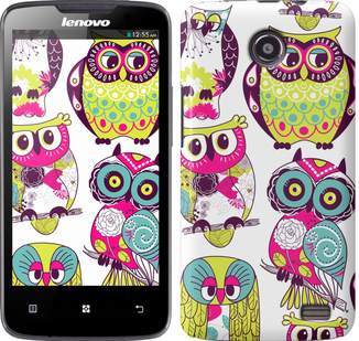 

Чохол Сови на Lenovo A820 621048