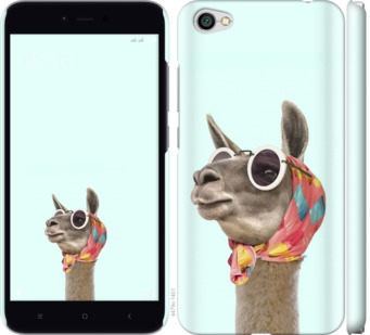 

Чехол Модная лама для Xiaomi Redmi Note 5A 753268