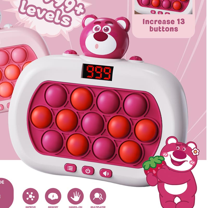 Фото Портативная игра Pop-it Speed Push Game Ver.5 (Grizly) на vchehle.ua