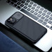 Карбоновая накладка Nillkin CamShield Pro для Apple iPhone 14 Pro (6.1") (Black) в магазине vchehle.ua