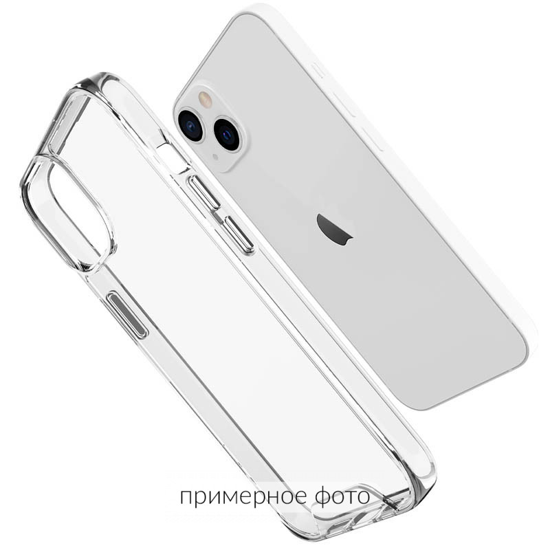 Фото Чохол TPU Space Case transparent на Apple iPhone 16 Plus (6.7") (Прозорий) в маназині vchehle.ua