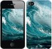Чехол Морская волна для iPhone 4