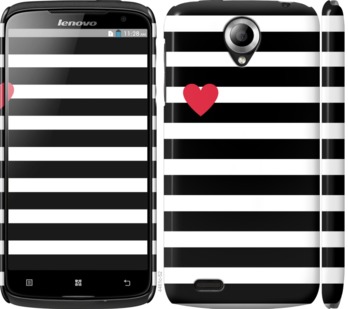 

Чохол Чорно-білі смуги на Lenovo S820 751827