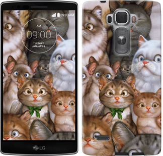 

Чехол коты для LG G Flex2 476478
