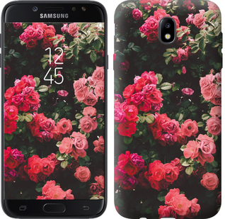 

Чехол Куст с розами для Samsung Galaxy J7 J730 (2017) 639136