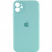 Чохол Silicone Case Full Camera Protective (AA) на Apple iPhone 11 (6.1") (Бірюзовий / Marine Green)