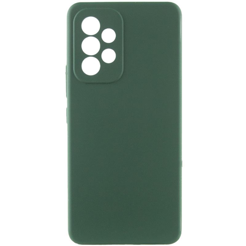 Чохол Silicone Cover Lakshmi Full Camera (AAA) на Samsung Galaxy A73 5G (Зелений / Cyprus Green)