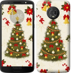 

Чехол Новогодняя елка для Motorola Moto G6 765696