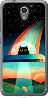 

Чехол Кот, нло, радуга, рыба для ZTE A510 1403528