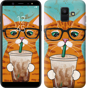 

Чохол Зеленоокий кіт в окулярах на Samsung Galaxy A6 2018 625118