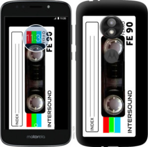 Чехол Кассета с90 для Motorola Moto E5 Play