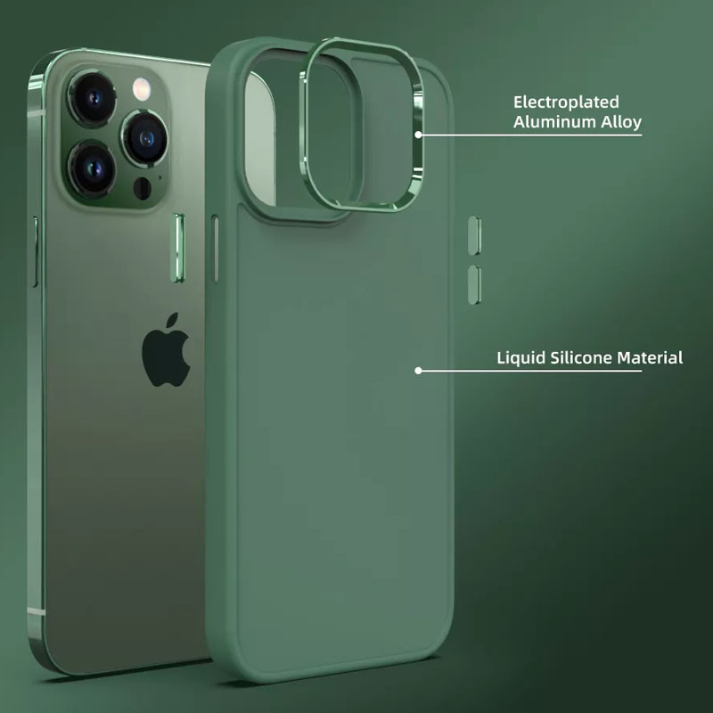 Фото TPU чехол Bonbon Metal Style для Apple iPhone 14 Pro Max (6.7") на vchehle.ua