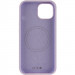 Фото Чохол Silicone Case Full Protective (AA) NO LOGO with Magnetic Safe на Apple iPhone 15 (6.1") (Бузковий / Lilac) в маназині vchehle.ua