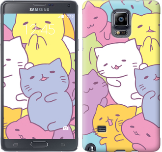 

Чохол Котики на Samsung Galaxy Note 4 N910H 565427