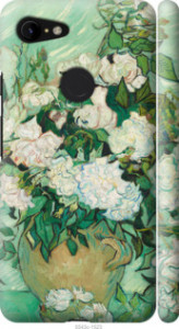 Чехол Винсент Ван Гог. Ваза с розами для Google Pixel 3 XL