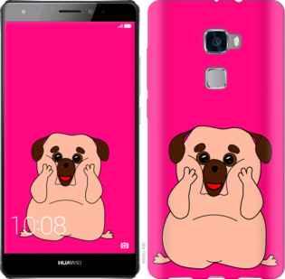 

Чохол Веселий мопс на Huawei Mate S 928628