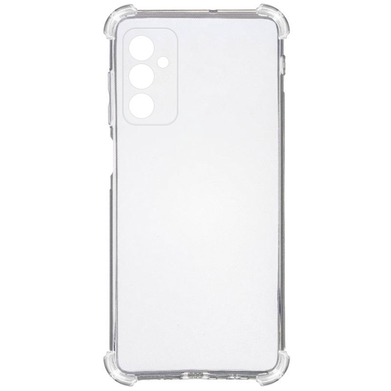 TPU чехол GETMAN Ease logo усиленные углы Full Camera для Samsung Galaxy A15 4G/5G / M15 5G (Бесцветный (прозрачный))