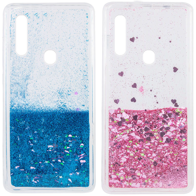 TPU чехол Liquid hearts для Oppo A31