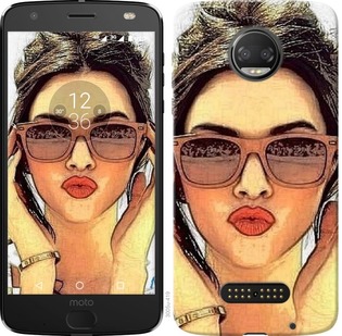

Чохол Дiвчина_арт на Motorola Moto G5 PLUS 704010