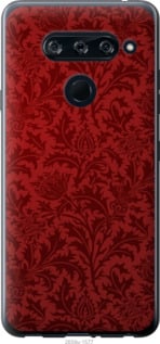 

Чохол Чохол цвета бордо для LG V40 ThinQ 692186