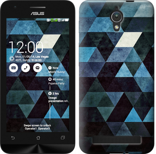 

Чехол Треугольники для Asus ZenFone C ZC451CG 80000