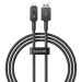 Дата кабель Baseus Unbreakable Series Fast Charging USB to Lightning 2.4A 1m (P10355802111-0) (Black)