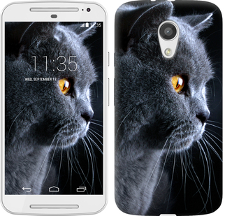 

Чехол Красивый кот для Motorola Moto G2 242658