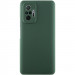 Чехол Silicone Cover Lakshmi Full Camera (AAA) для Xiaomi Redmi Note 10 Pro / 10 Pro Max (Зеленый / Cyprus Green)