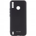 Чехол Silicone Cover My Color Full Camera (A) для TECNO Spark 6 Go (Черный / Black)