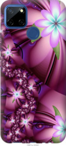 Чехол Цветочная мозаика для Realme C12