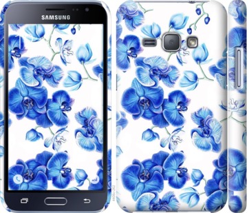 

Чехол Голубые орхидеи для Samsung Galaxy J1 (2016) Duos J120H 724932